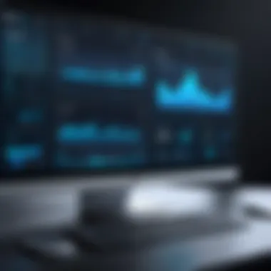 User interface of Medisoft showcasing its dashboard features