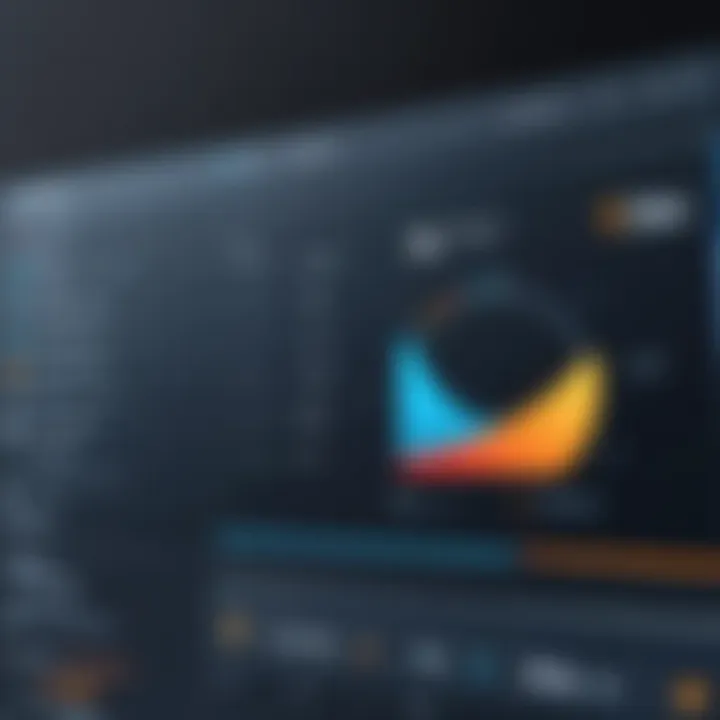 Graphical representation of user satisfaction ratings for MR reporting tools