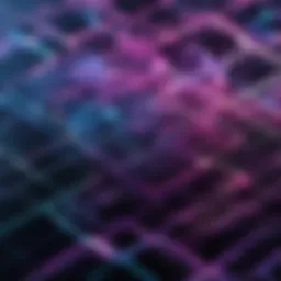 An abstract representation of legal management software architecture.