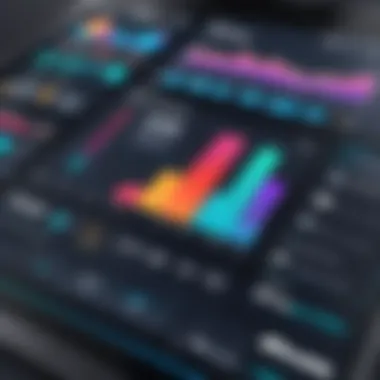 Innovative dashboard showcasing production metrics