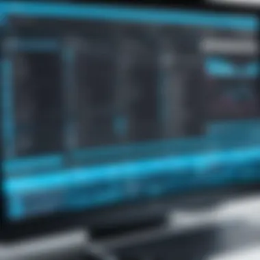 A close-up view of a digital interface displaying project management tools