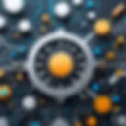 Abstract representation of automation in business.