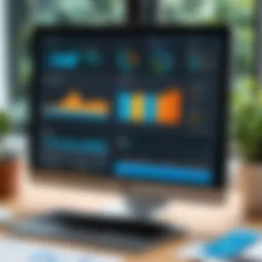Dashboard showcasing fundraising metrics in Salesforce
