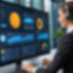 Visual representation of SAP Concur's customer service dashboard showcasing available support channels.