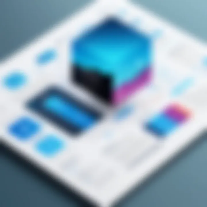 Diagram illustrating content creation strategies in SFDC