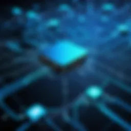 Visual representation of digital connections in business