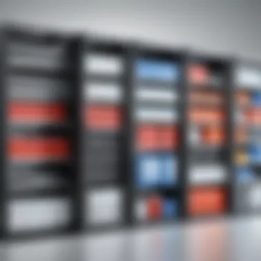 A visual representation of traditional storage solutions