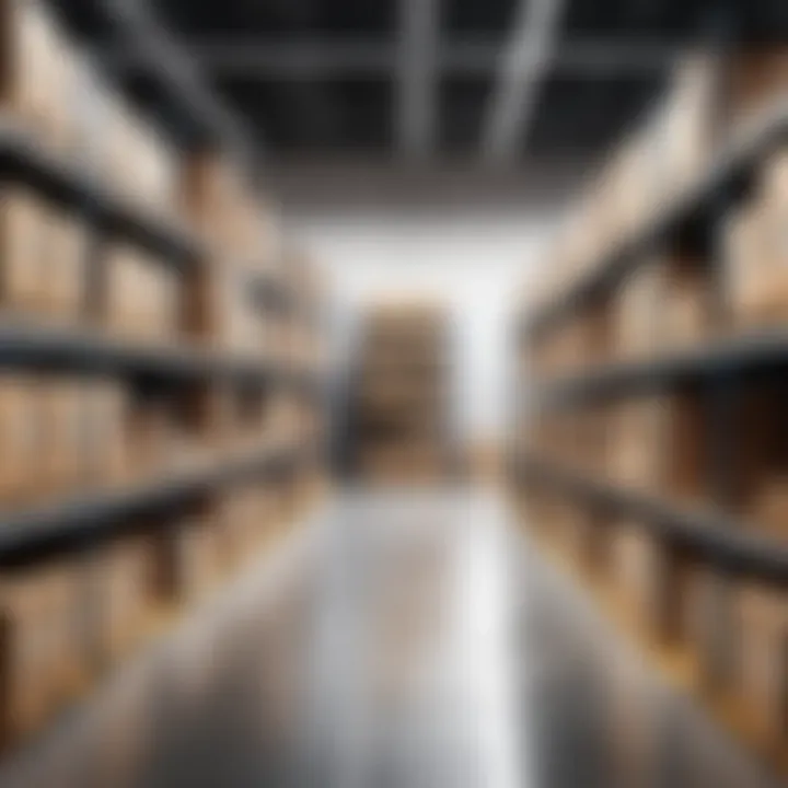 Diagram showcasing the benefits of SaaS for warehouse operations