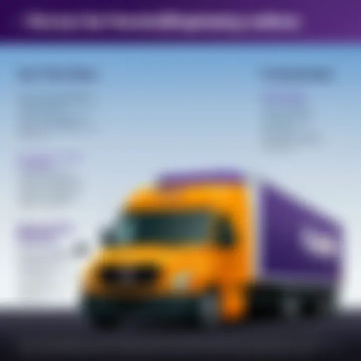 Graphic highlighting the benefits of using FedEx shipping solutions