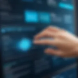 Visual representation of digital giving features