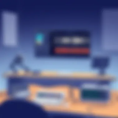 Workspace with Sound Editing Tools Workspace featuring sound editing tools