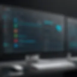 Visual representation of Guardio's user interface showcasing its features