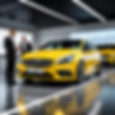 Business Team Assessing Hertz Fleet Management Solutions Business team evaluating fleet management options
