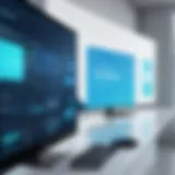 Virtual event platform interface showcasing features