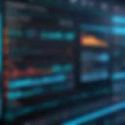 Overview of a SIEM dashboard showcasing real-time security alerts.