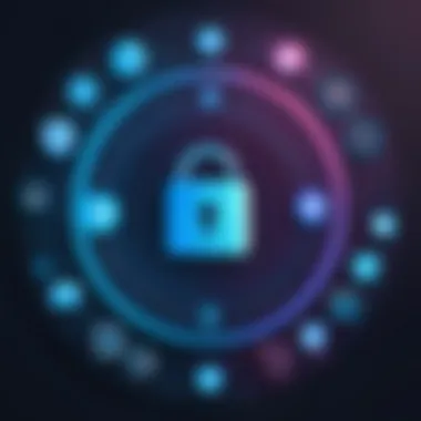 Importance of Data Security in Expense Management Infographic illustrating the importance of data security
