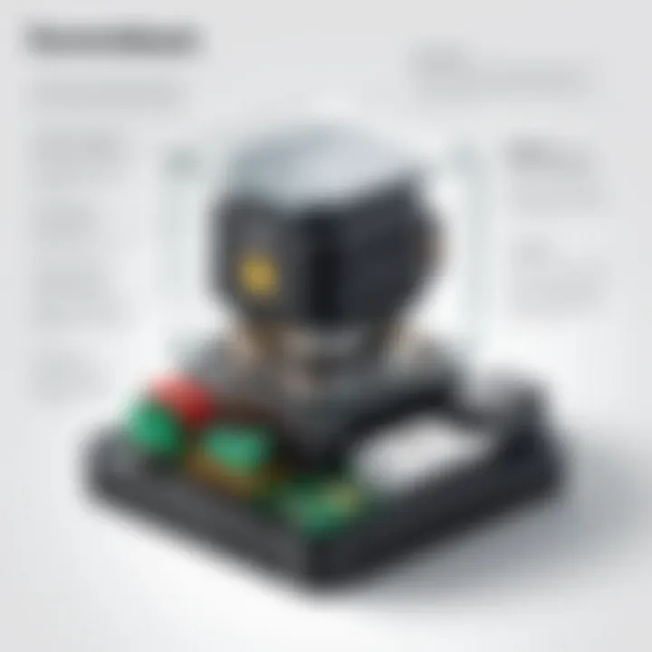 Illustration showcasing the features of Formstack