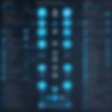 Infographic depicting the evolution of language processing technology.