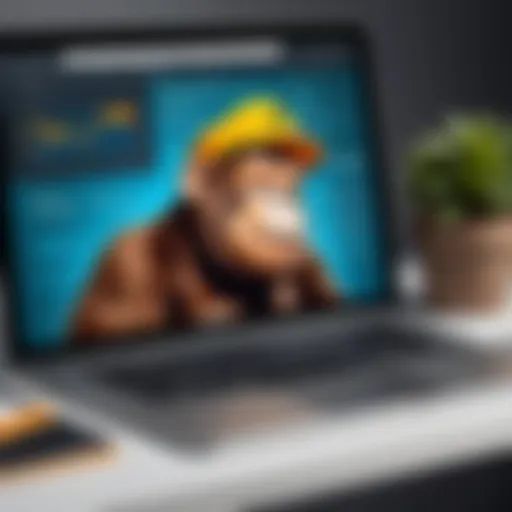 Mailchimp dashboard showcasing email campaign metrics