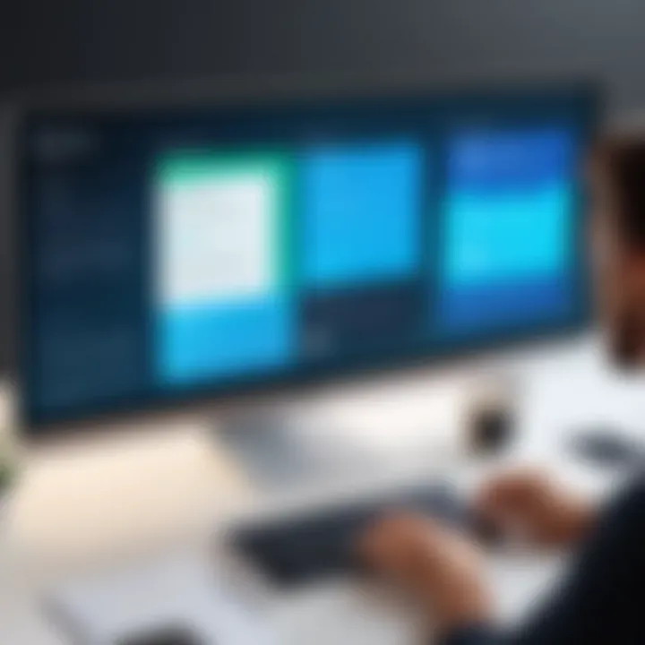Visual representation of user experience in LMS platforms
