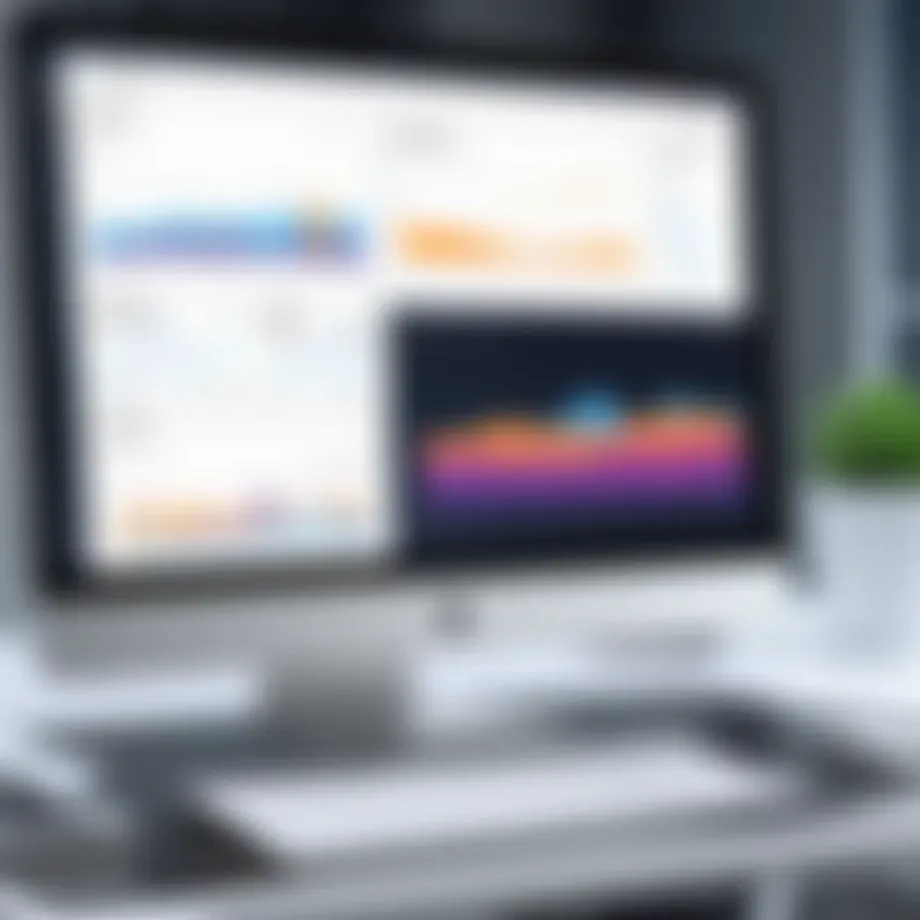 Dynamic dashboard showcasing management of change software analytics