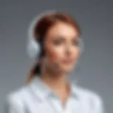Visual representation of Square Pay's customer support interface