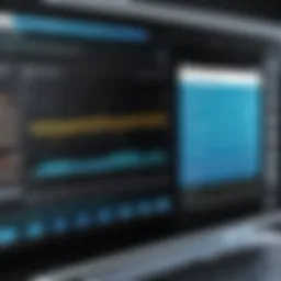 User interface of advanced NDT software showcasing data analytics tools