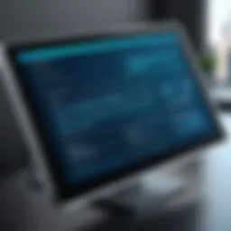 Digital signature pad showcasing an online signing interface