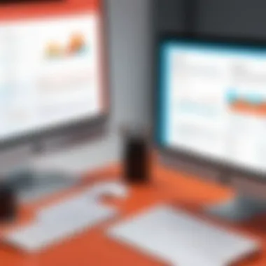 Collaboration Features in ClickUp Visual representation of team collaboration features in ClickUp