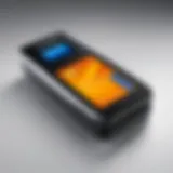 PaySimple card reader showcasing its sleek design