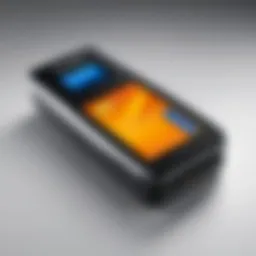 PaySimple card reader showcasing its sleek design