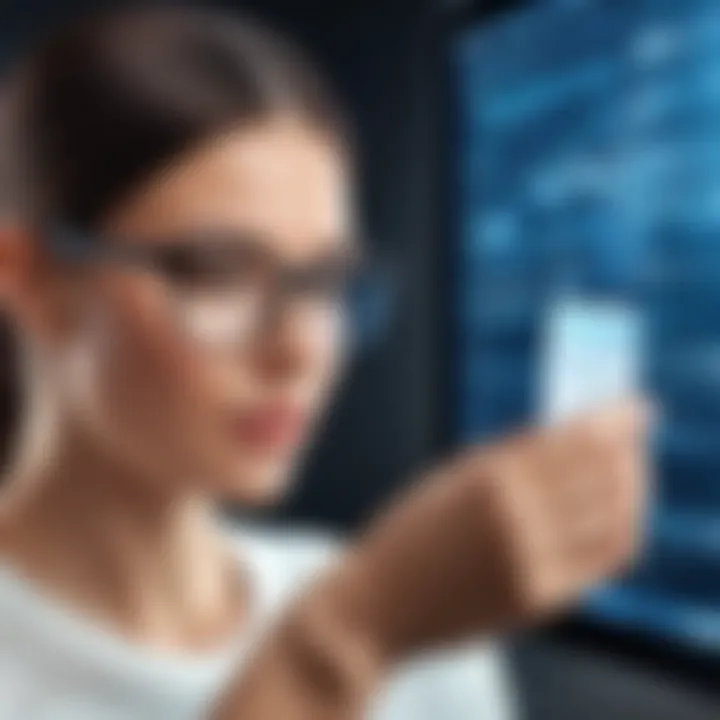 Conceptual image of optimizing contact databases