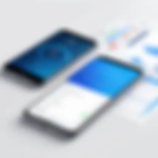 A graphic representation of phone call tracking analytics