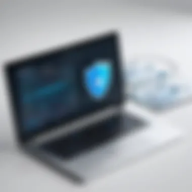 Security Protocols in Remote Access Graphic representation of security protocols in remote access with Chrome