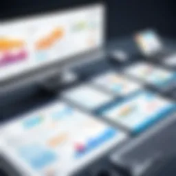 Visual representation of accounting workflow stages