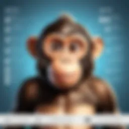Detailed interface of Survey Monkey showcasing key features