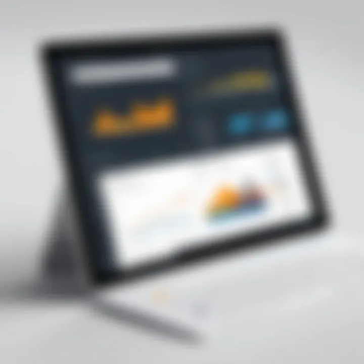 User interface layout of Tableau and Power BI