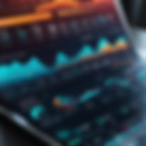 Data visualization dashboard showcasing market trend analysis