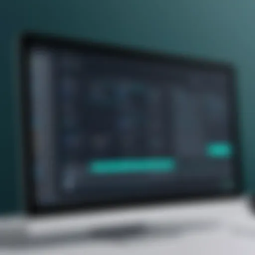 User interface showcasing jobber scheduling software features