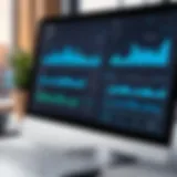An overview of timekeeping software dashboard with analytics