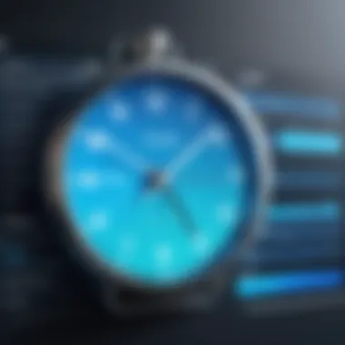 Innovative Time Tracking Interface Visual representation of time tracking software interface