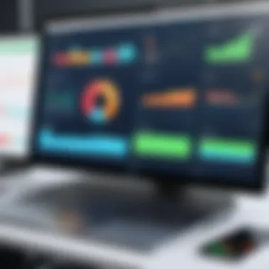 User dashboard of a CMMS software showcasing various metrics