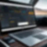 User interface of Trinium Trucking Software showcasing dashboard