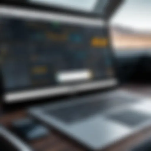 User interface of Trinium Trucking Software showcasing dashboard