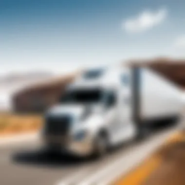 Key Features of Trinium Trucking Software Graphic illustrating key features of Trinium Trucking Software
