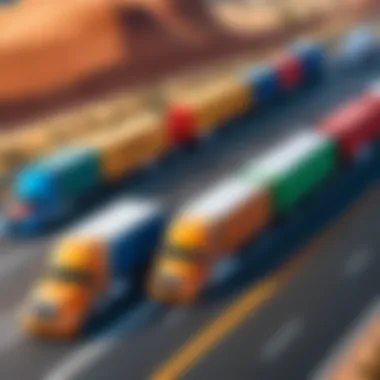 Industry Trends Impacting Trucking Software Solutions Visual representation of industry trends affecting trucking software