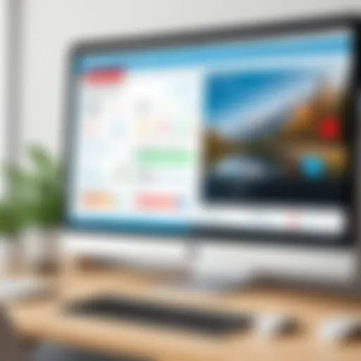 User dashboard of TurboTax software showcasing various features