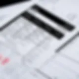 Detailed breakdown of amortization schedule components