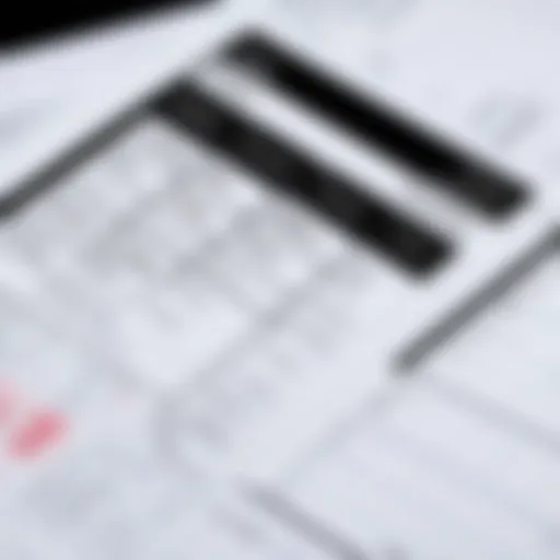 Detailed breakdown of amortization schedule components