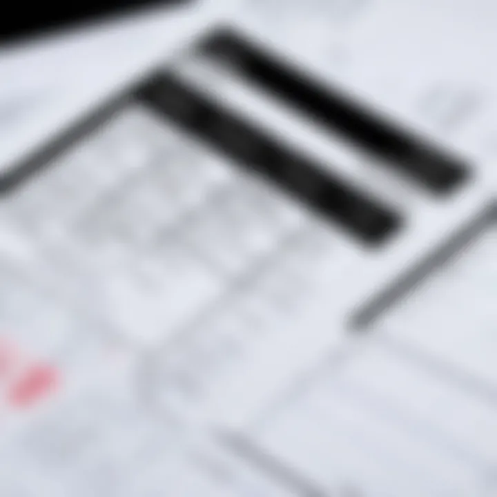 Detailed breakdown of amortization schedule components